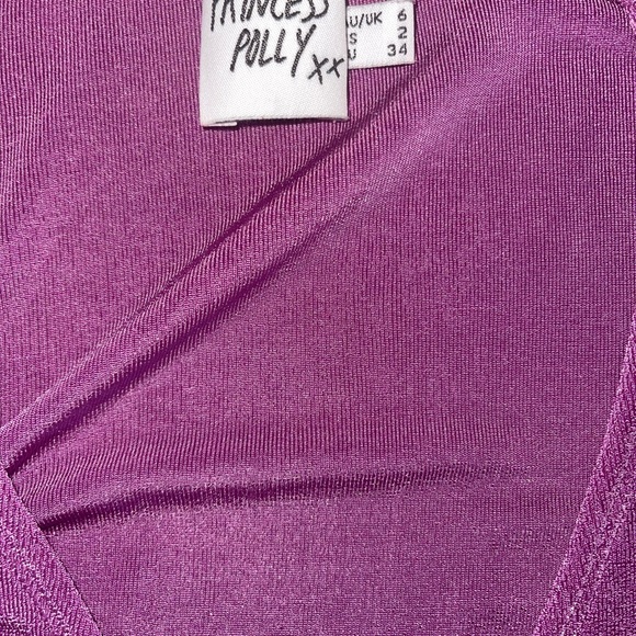 Princess Polly ‘Dawson Long Sleeve crop top & skirt set - Picture 4 of 7